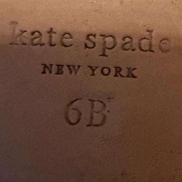 Kate Spade New York Polka Dot D’Orsay Flats Black & Brown Pointed Toe sz 6 - Picture 6 of 6